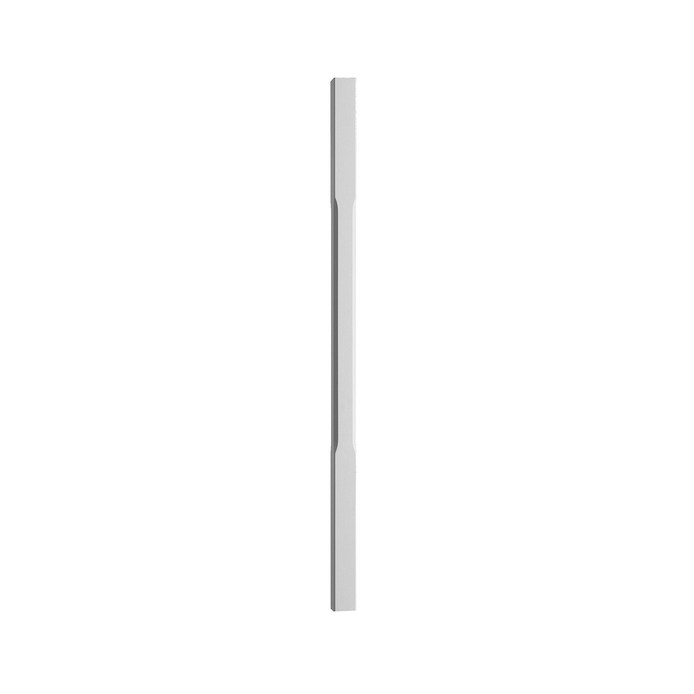 Benchmark White Primed Stop Chamfered Spindle